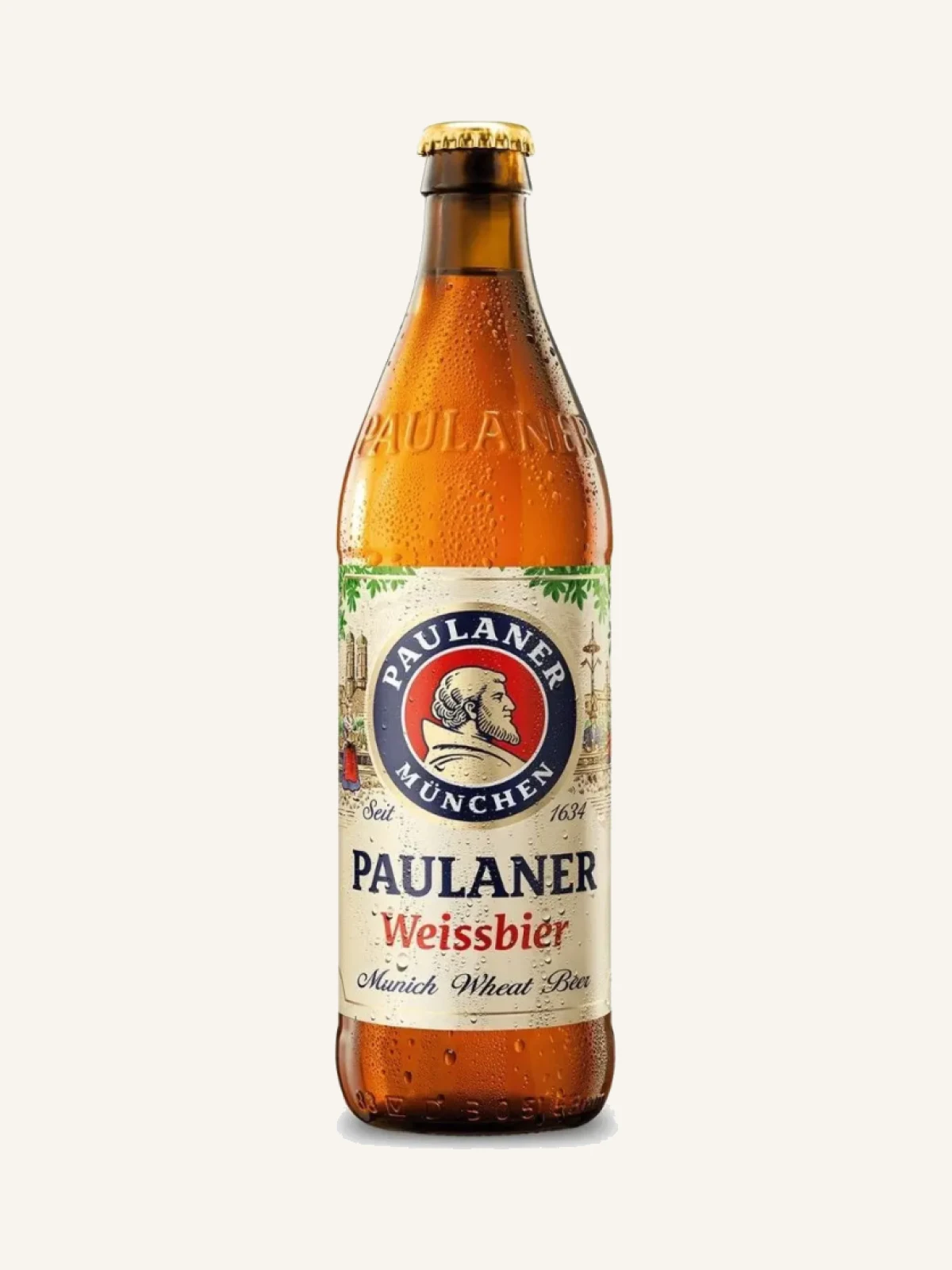 Cerveja Alemã De Trigo Paulaner Weissbier Garrafa 500ml